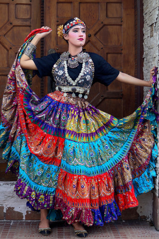 Patchwork Skirt Beauty