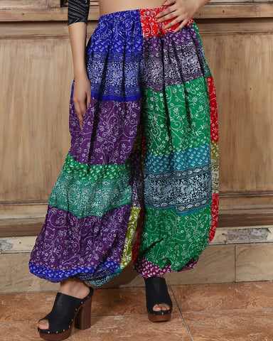 Bloomer Block print maharani patchwork
