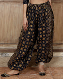 Bloomer Block print gold assuit