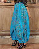 Bloomer Blockprint Turqouise