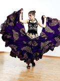 Digital print Skirt Purple