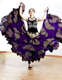 Digital print Skirt Purple