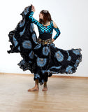 Digital print Skirt Black