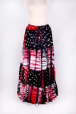 Jaipur Fusion skirt red/black