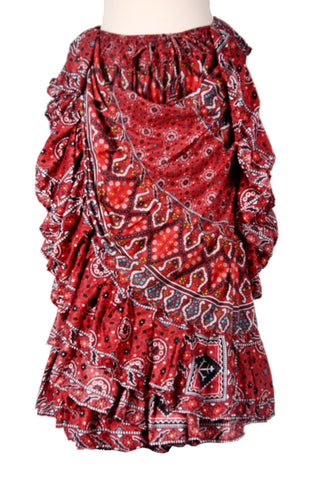 Digital print Skirt Ajrak
