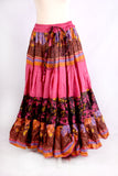 Printed Skirt Pink