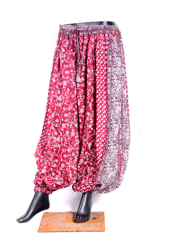 Jodha Maharani Bloomer 100% Cotton Burgundy