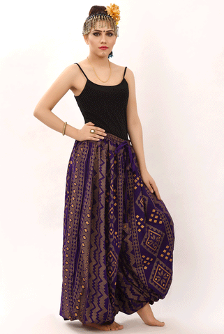 Bloomer Assuit purple/gold