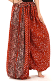 Jodha Maharani Bloomer 100% Cotton rust
