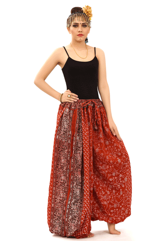 Jodha Maharani Bloomer 100% Cotton rust