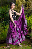 Jodha Maharani Skirt Magenta