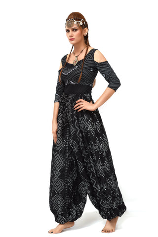 Bloomer Faux Assuit black/silver
