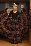 Block print skirt Sahar