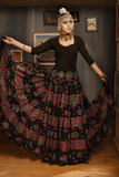 Block print skirt Sahar