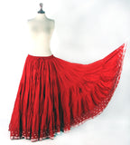 Senoritas Skirt Burgundy