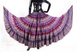 Digital Printed Skirt purple