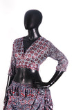 ajrak lurex blouse