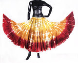 Tye Dye Skirt yellow/mustard/burgundy