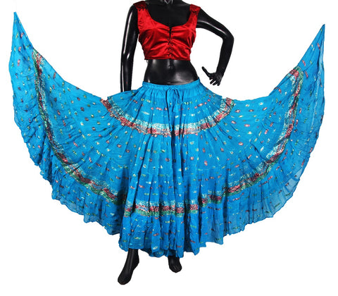Senoritas skirt Turquoise