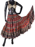 Block Printed Skirt Hyderabadi
