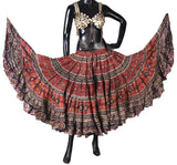 Block Printed Skirt Hyderabadi