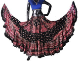 Block print Skirt Shades of Pink