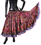 Block Print Skirt Paisley design