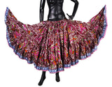 Block Print Skirt Paisley design