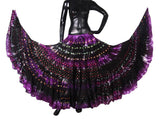Senoritas skirt Purple Black
