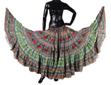 Digital Printed Skirt GREEN