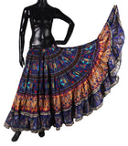 Digital Printed Skirt PEACOCK