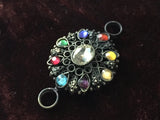 Brass Brooch / Jewel DIY 6pcs Packing