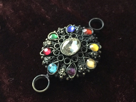 Brass Brooch / Jewel DIY 6pcs Packing