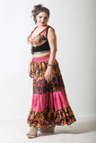 Printed Skirt Pink