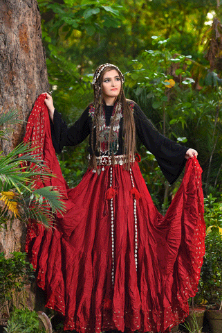 Senoritas Skirt Red
