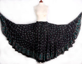 Block print skirt Galaxy