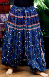 bloomer ajrak blue