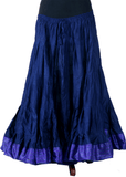 Padma Ashwarya skirt dark Blue