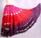 Senoritas skirt pink/red/purple