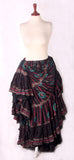 Block print Skirt black New Collection