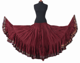 Padma Ashwarya skirt burgundy