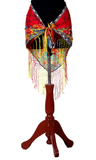 Digital printed Russain Silk Hip scarf