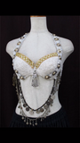 Turkaman double drape bra