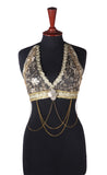 Halter Top  Gold