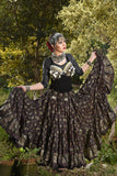 Block print skirt Deluxe