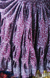 Jodha Maharani Skirt Burgundy
