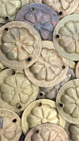 Flower Design Amulet 100 pcs