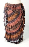 Digital Printed Skirt Rose Earth