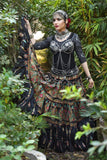Block print skirt black beauty 2