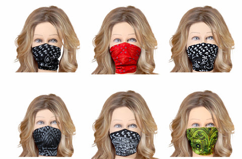 Face cloth masks pack of 12